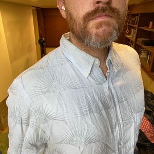 BILLY REID — Short Sleeve Button Up — Large